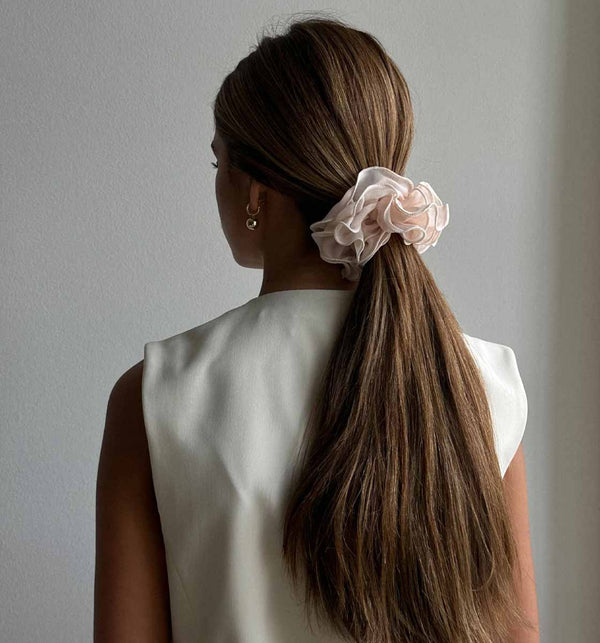 PICO Mavis scrunchie - mocca