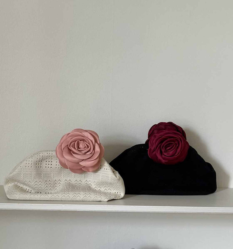 PICO Rosalia Clutch taske - ivory lace