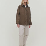 AIAYU Moa Oilskin jakke - bark