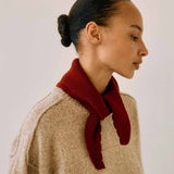 PROEM PARADES Boline Wool tørklæde - Orange Melange