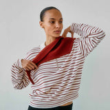 PROEM PARADES Boline Wool tørklæde - Orange Melange