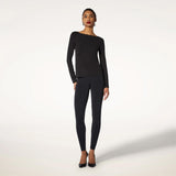WOLFORD Pure Top Long Sleeves - sort