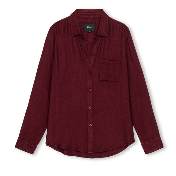 RAILS Hunter skjorte - Oxblood