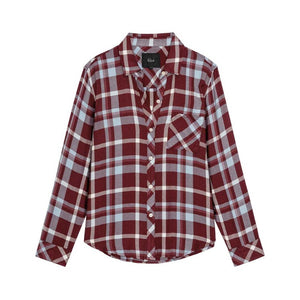 RAILS Hunter skjorte - Plum Cream