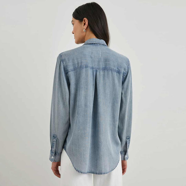 RAILS Ingrid skjorte - Med Vintage Cloud Wash blå