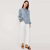 RAILS Kimmy skjorte - washed blue