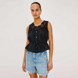 RAILS Leilani bluse - sort