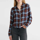 RAILS Malin skjorte - Espresso Indigo