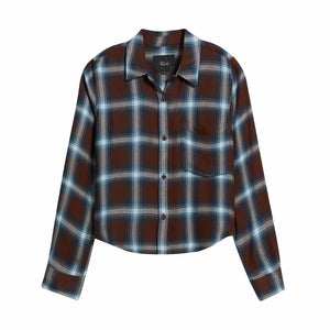 RAILS Malin skjorte - Espresso Indigo