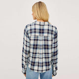 RAILS Malin skjorte - Ecru Midnight