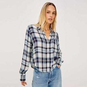 RAILS Malin skjorte - Ecru Midnight
