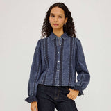 RAILS Rowen skjorte - Classic blue