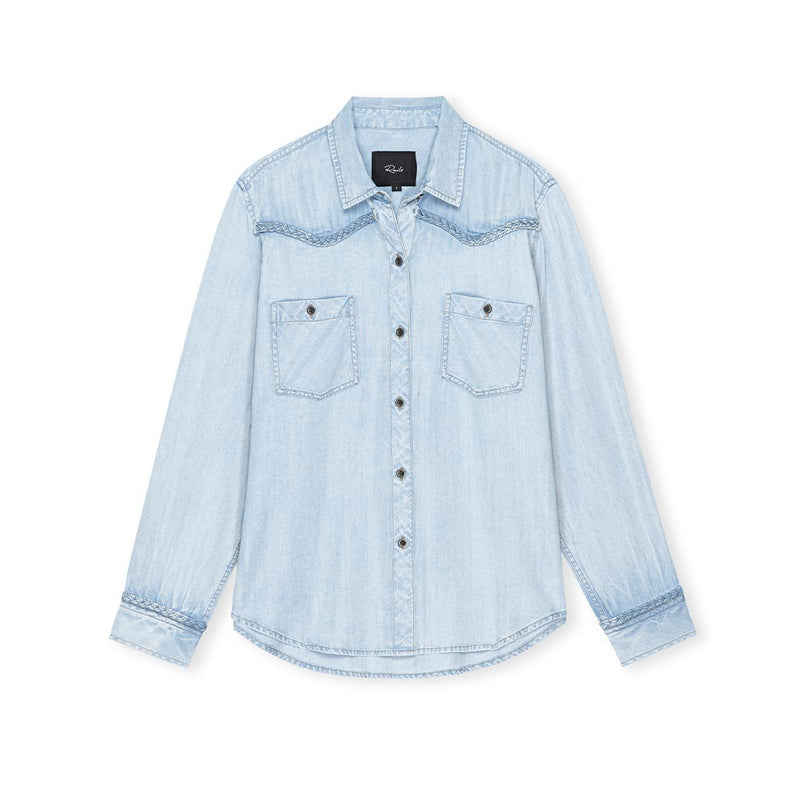 RAILS Stasi denim skjorte - Medium Cloud Wash