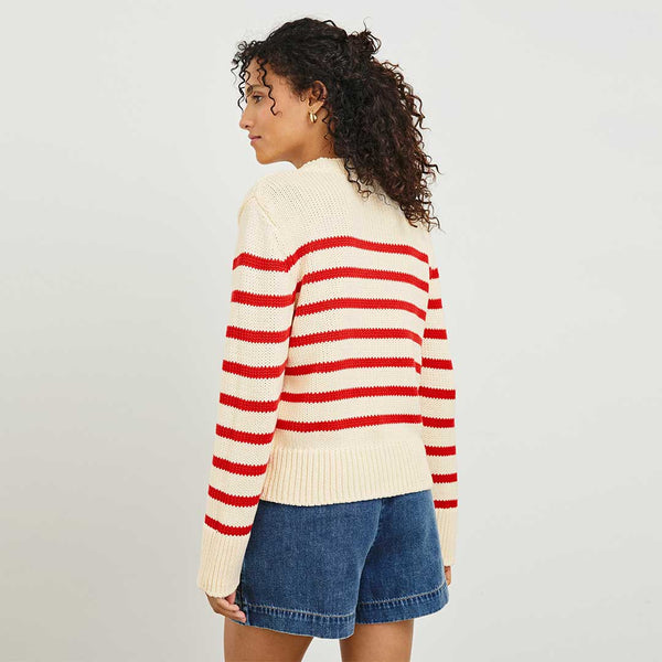 RAILS Alise strik - Cherry Stripe