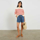 RAILS Alise strik - Cherry Stripe