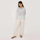 RAILS Tuscany top - windward stripe