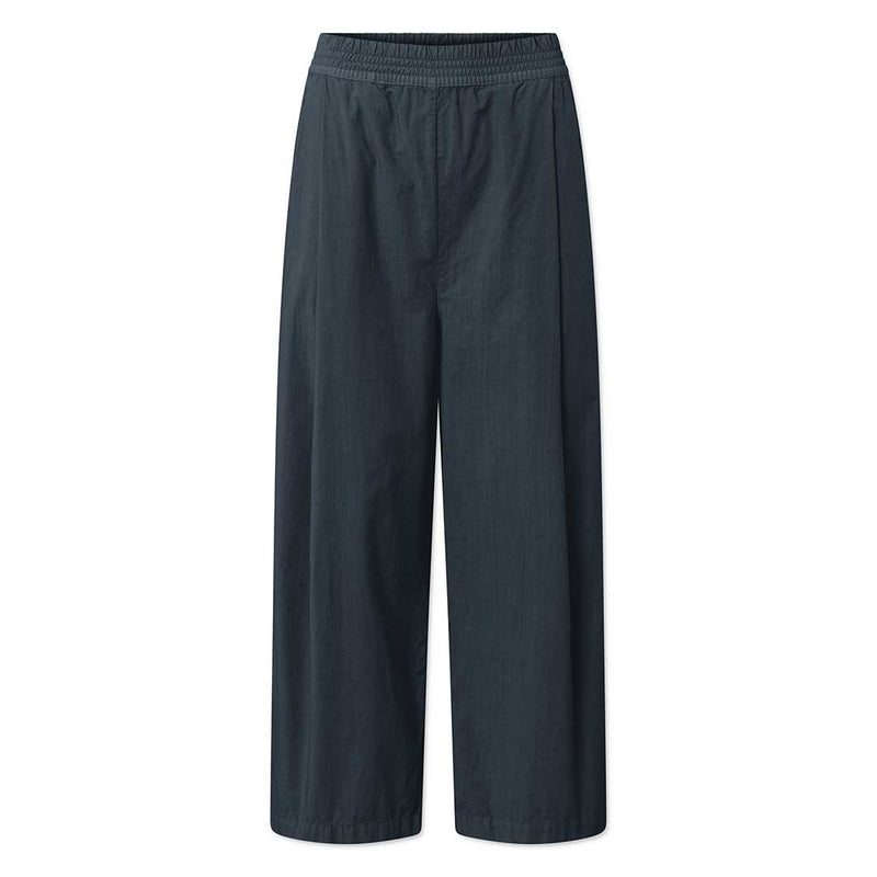 RUE DE TOKYO Pia poplin bukser - dark navy