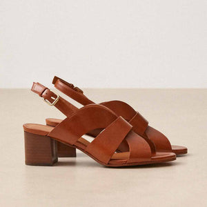 RIVECOUR 551 sandaler - cognac