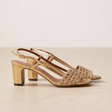 RIVECOUR 592 sandaler - guld