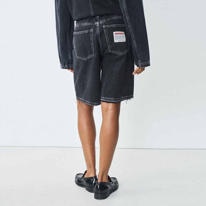 AMERICAN VINTAGE YOP09b denim shorts - sort