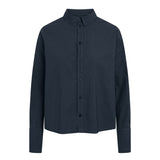 RUE DE TOKYO Sylina skjorte - navy poplin