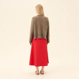 RUE DE TOKYO Kath cashmere silke sweater - Hazelnut