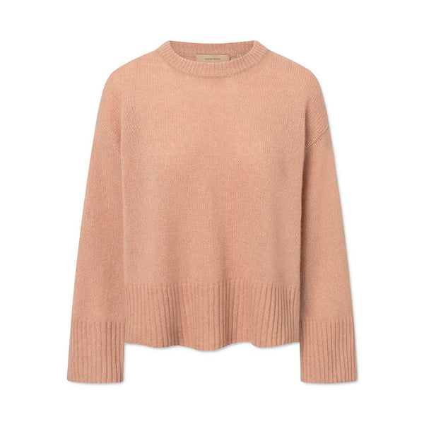RUE DE TOKYO Kath cashmere silke sweater - Blush