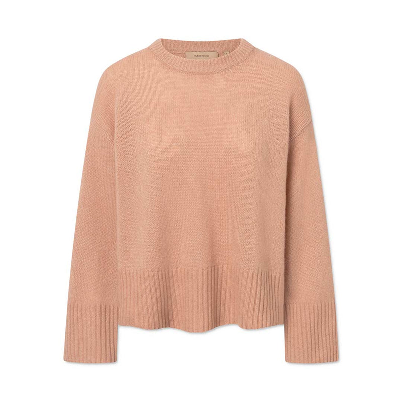 RUE DE TOKYO Kath cashmere silke sweater - Blush