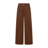 RUE DE TOKYO Plum Twill bukser - Capuccino