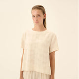 RUE DE TOKYO Selin bluse - Cream
