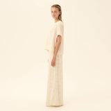 RUE DE TOKYO Selin bluse - Cream