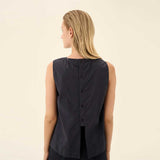 RUE DE TOKYO Sharren bluse - navy