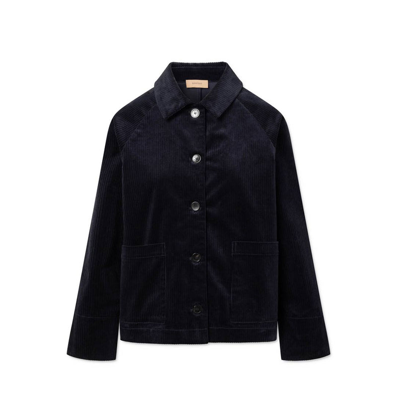 RUE DE TOKYO Chira heavy corduroy jakke - graphite grå