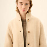 RUE DE TOKYO Cedar Teddy frakke - ecru