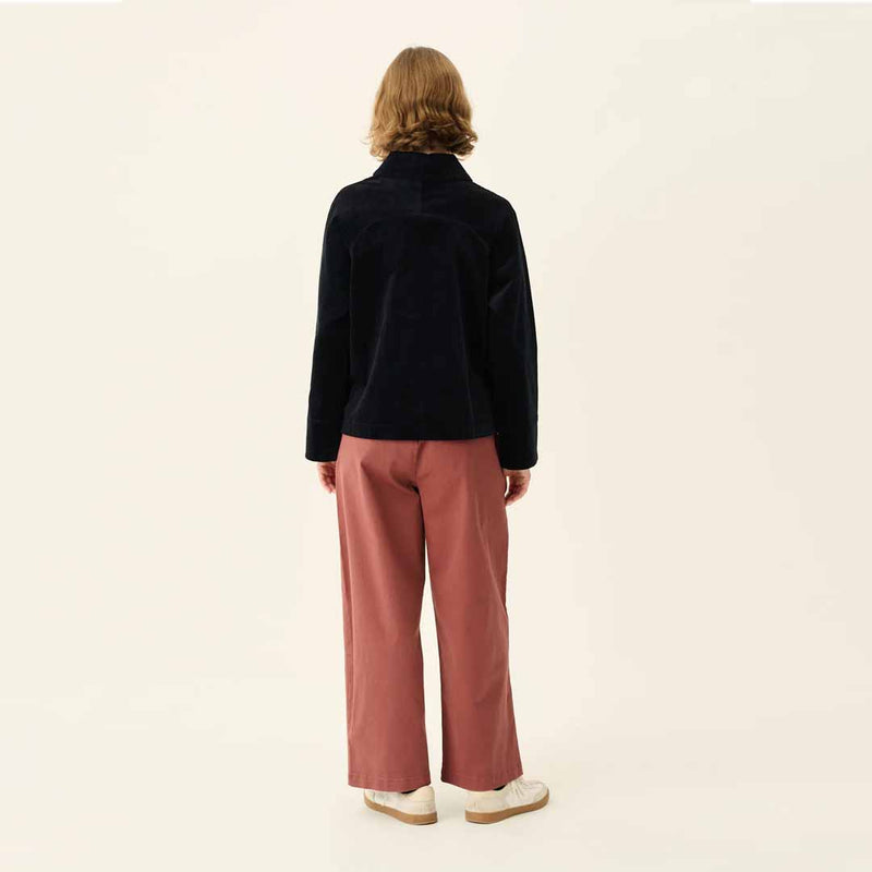 RUE DE TOKYO Chira heavy corduroy jakke - ink navy