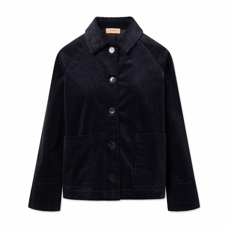 RUE DE TOKYO Chira heavy corduroy jakke - ink navy