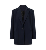 RUE DE TOKYO Corella Solid Tailoring blazer jakke - Navy