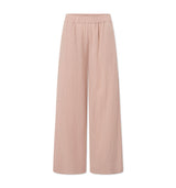RUE DE TOKYO Prisila crinkled tencel bukser - Rose