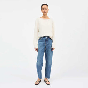SKALL STUDIO Allison cropped jeans - Slouchy Blue