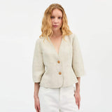 SKALL STUDIO Belleville blazer - light linen