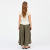 SKALL STUDIO Dagny nederdel - khaki