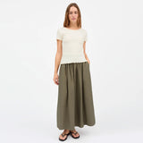 SKALL STUDIO Dagny nederdel - khaki