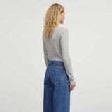 SKALL STUDIO Edie blouse - grey melange