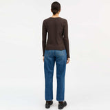 SKALL STUDIO Edie cardigan - dark brown