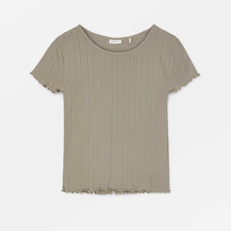 SKALL STUDIO Edie t-shirt - Stone Moss