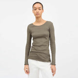 SKALL STUDIO Edie bluse - olive