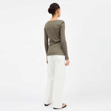SKALL STUDIO Edie bluse - olive
