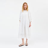 SKALL STUDIO Florentine kjole - hvid