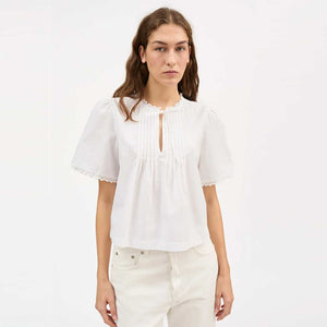 SKALL STUDIO Freesia bluse - hvid
