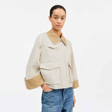 SKALL STUDIO Gaby Summer City jakke - Dusty white